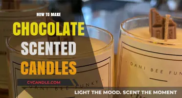 Crafting Decadent Chocolate Scented Candles: A Step-by-Step DIY Guide