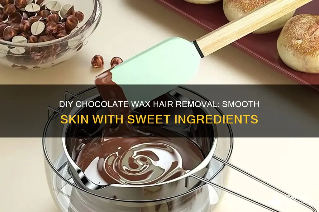 how to make chocolate wax hair removal