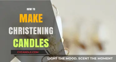 Crafting Sacred Christening Candles: A Step-by-Step DIY Guide