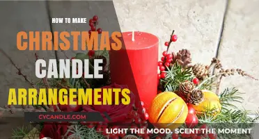 Festive Glow: Crafting Stunning Christmas Candle Arrangements for Your Home