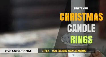 Crafting Festive Christmas Candle Rings: A Step-by-Step DIY Guide