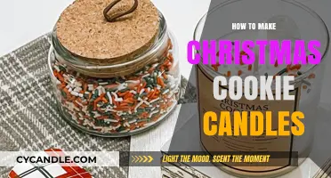 Crafting Festive Christmas Cookie Candles: A Sweet DIY Guide