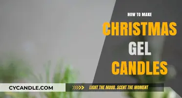 Crafting Festive Christmas Gel Candles: Easy DIY Guide for Holiday Glow