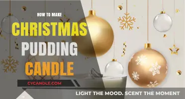 Crafting Festive Christmas Pudding Candles: A Step-by-Step DIY Guide