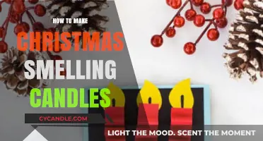Craft Festive Christmas Scents: DIY Candle-Making Guide for Holiday Aromas
