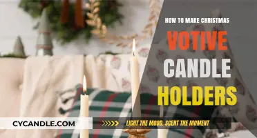DIY Christmas Votive Candle Holders: Easy Craft Ideas for Festive Decor