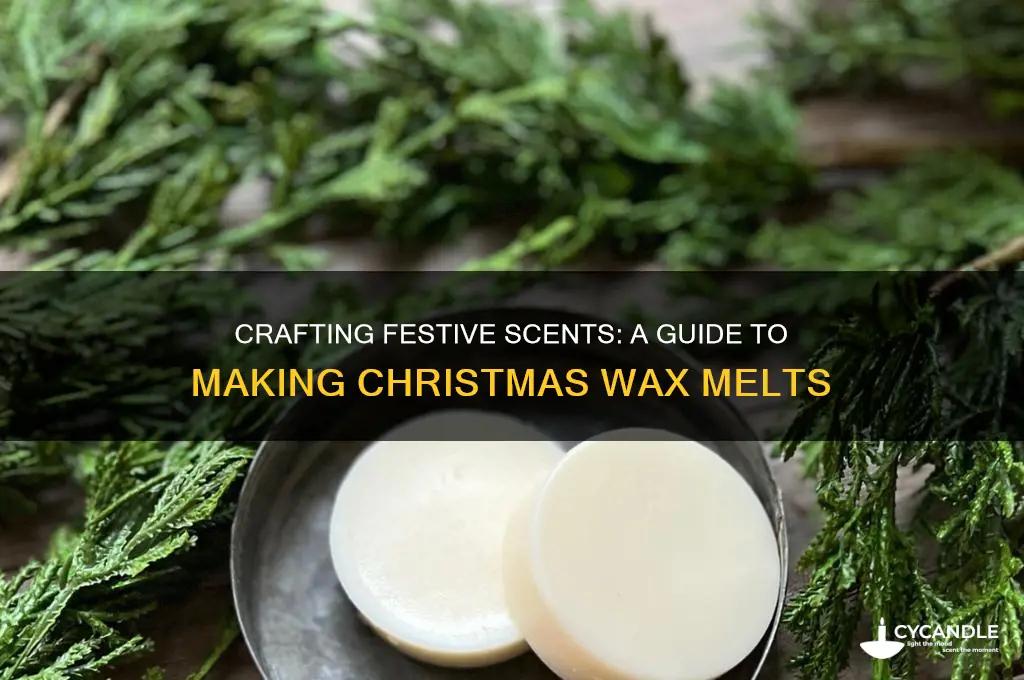 how to make christmas wax melts