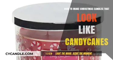 Crafting Candy Cane Christmas Candles: A Sweet DIY Holiday Guide