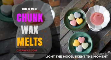 Easy DIY Chunk Wax Melts: Crafting Aromatic Home Fragrance
