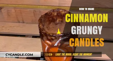 Crafting Cozy Cinnamon Grungy Candles: A DIY Guide for Warm Ambiance