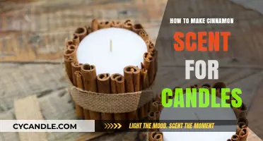 Crafting Warmth: Easy DIY Cinnamon Scent for Homemade Candles