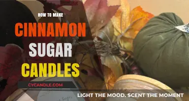Crafting Cozy Cinnamon Sugar Candles: A Sweet DIY Guide
