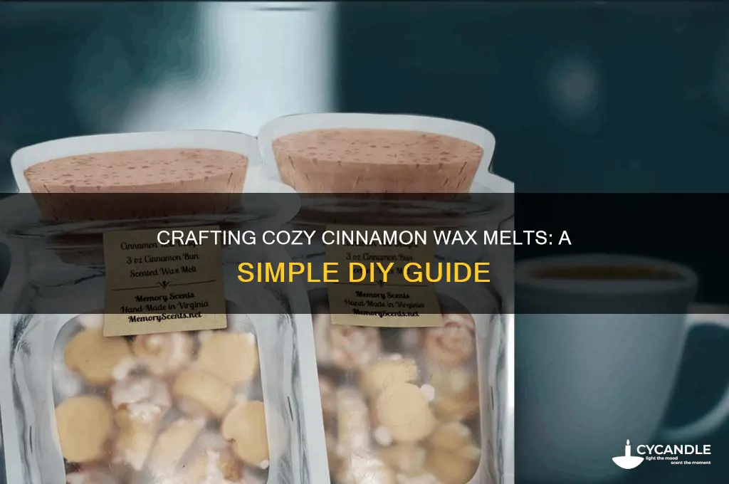 how to make cinnamon wax melts