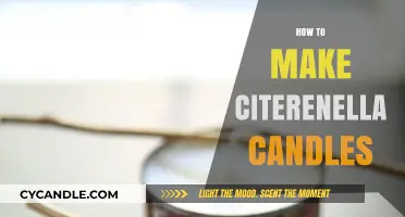 Crafting Citronella Candles: Easy DIY Guide for Bug-Free Evenings