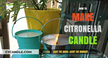 Crafting Citronella Candles: A Simple DIY Guide for Bug-Free Evenings