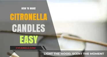 Simple DIY Citronella Candles: Easy Steps for Bug-Free Evenings