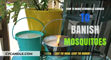 DIY Citronella Candles: Natural Mosquito Repellent for Outdoor Comfort