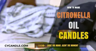 DIY Citronella Oil Candles: Easy Steps for Bug-Free Outdoor Living