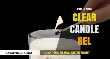 Crafting Crystal Clear Gel Candles: A Step-by-Step Guide