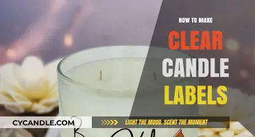 Crafting Clear Candle Labels: A Step-by-Step Guide for Perfect Results