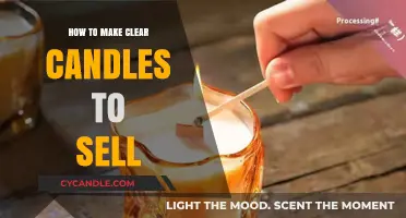 Crafting Profitable Clear Candles: A Step-by-Step Guide to Sellable Creations