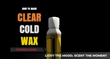 Mastering the Art of Making Crystal Clear Cold Wax