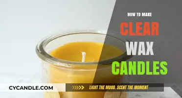 Crafting Clear Wax Candles: A Step-by-Step DIY Guide
