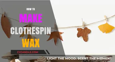 DIY Clothespin Wax: Easy Homemade Recipe for Smooth Skin