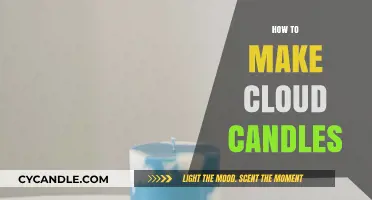 Crafting Dreamy Cloud Candles: A Step-by-Step DIY Guide