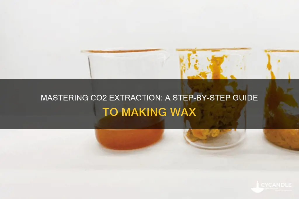 how to make co2 extracted wax