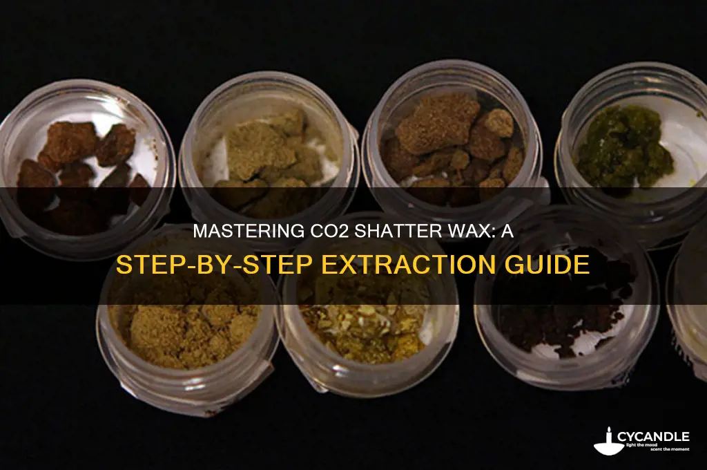 how to make co2 shatter wax