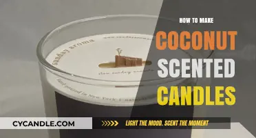 Crafting Tropical Bliss: A Guide to Making Coconut Scented Candles