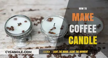 Brewing Ambiance: A Step-by-Step Guide to Crafting Coffee Candles