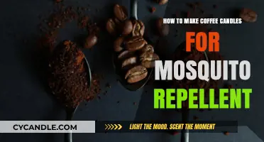 Brewing Aromatic Coffee Candles: Natural Mosquito Repellent DIY Guide