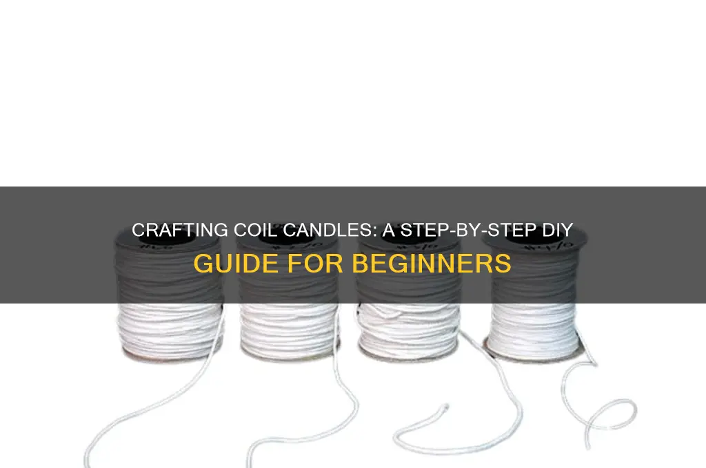 how to make coil candle