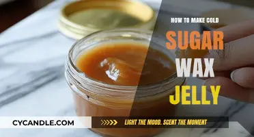 DIY Cold Sugar Wax Jelly: Easy Homemade Hair Removal Recipe
