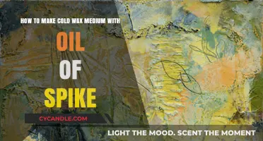 Crafting Cold Wax Medium: Using Oil of Spike for Artists