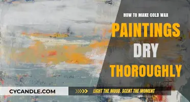 Mastering Cold Wax Painting: Techniques for Thorough Drying and Preservation