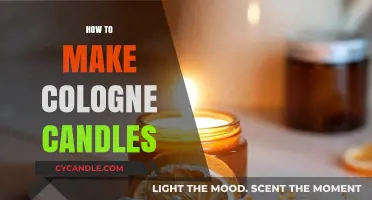Crafting Cologne Candles: A Step-by-Step Guide to Aromatic Creations