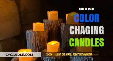 DIY Magic: Crafting Color-Changing Candles for Enchanting Ambiance
