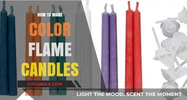 Crafting Vibrant Color Flame Candles: A Step-by-Step DIY Guide