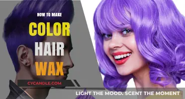 DIY Color Hair Wax: Easy Steps to Create Vibrant, Temporary Styles
