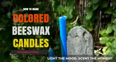 Crafting Vibrant Beeswax Candles: A Step-by-Step Color Guide