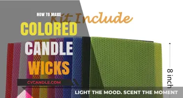 Crafting Vibrant Candle Wicks: A Step-by-Step Coloring Guide