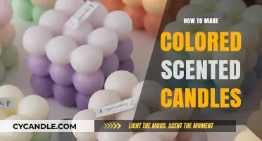 Crafting Vibrant, Fragrant Candles: A Step-by-Step DIY Guide