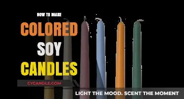 Crafting Vibrant Soy Candles: A Step-by-Step Color Guide
