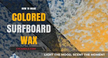 Crafting Vibrant Surfboard Wax: A DIY Guide to Custom Colors
