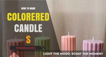 Crafting Vibrant Colored Candles: Easy DIY Techniques for Beginners