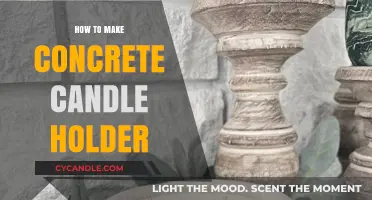 DIY Concrete Candle Holder: Crafting Elegant Home Decor Step-by-Step
