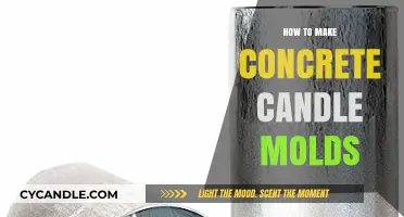 Crafting Concrete Candle Molds: A Step-by-Step DIY Guide